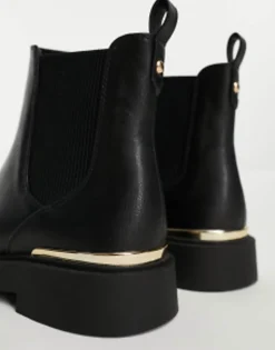 New Look Flat Chelsea Boot In