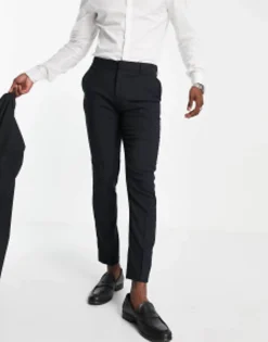 New Look Skinny Suit In Navy