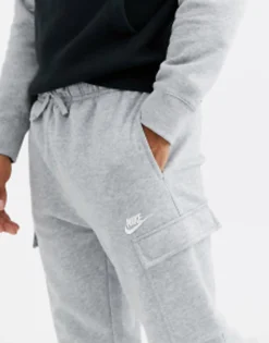 Nike Club Cargo Fleece Joggers In