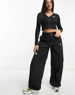 Nike Dance Woven Multi Pocket Cargo Trousers In