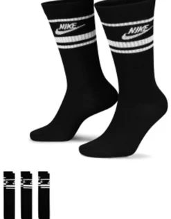 Nike Essential 3 Pack Socks In
