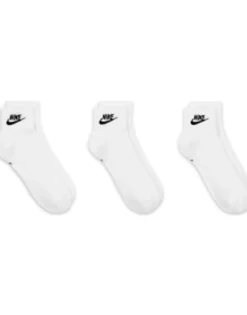 Nike Everyday Essential 3 Pack Ankle Socks In