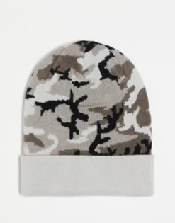 Nike Running Trail Dri-Fit Unisex Camo Printed Beanie In