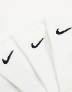 Nike Training 3 Pack Crew Socks In