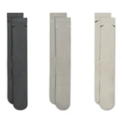 Nike Training Everyday Plus 3 Pack Socks In , Smoke And Bone