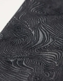 Noak Slim Tie In Swirl Jacquard