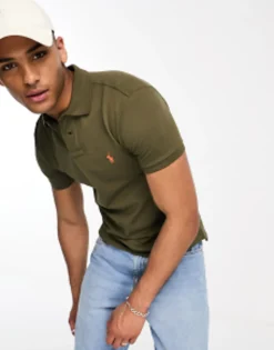 Polo Ralph Lauren Icon Logo Pique Polo Slim Fit In