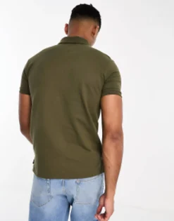 Polo Ralph Lauren Icon Logo Pique Polo Slim Fit In