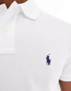 Polo Ralph Lauren Slim Fit Polo With Logo In