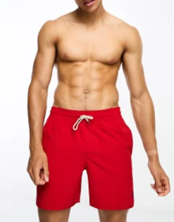 Polo Ralph Lauren Traveler Mid Swim Shorts In