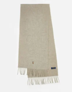 Polo Ralph Lauren Wool Scarf In With Pony Logo