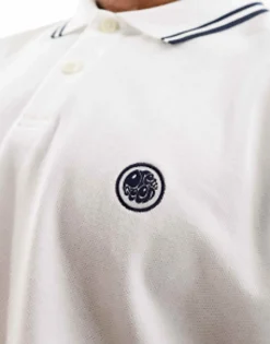Pretty Green Barton Tipped Polo Shirt In