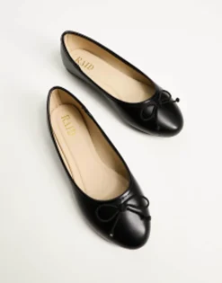 Raid Wide Fit Marie Ballet Flat With Bow In Black