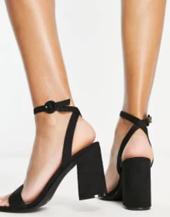 Raid Wink Block Heeled Sandals In