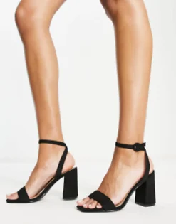 Raid Wink Block Heeled Sandals In