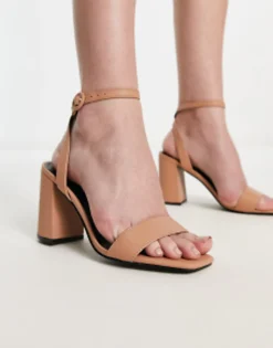 Raid Wink Block Heeled Sandals In