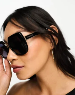 River Island Oversized Angular Glasses In