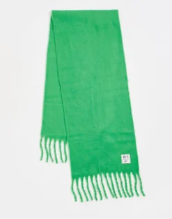 River Island Oversized Scarf In Green
