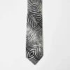 River Island Zebra Print Tie In