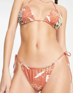 Rvca Bikini In Multi Print