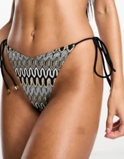 South Beach Embroidered Bikini Mix And Match