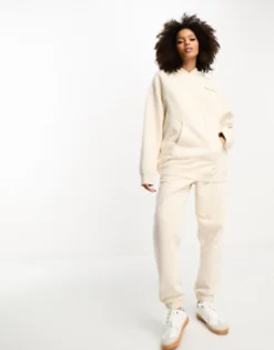 4Th & Reckless Lounge Tracksuit In Cream