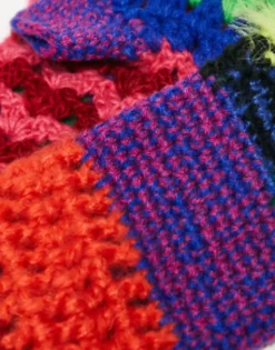 The Ragged Priest Spliced Knit Fingerless Gloves In
