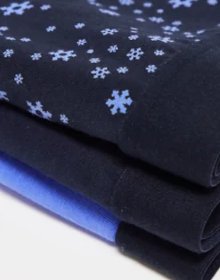 Tommy Hilfiger 3-Pack Trunk In Print, Navy And Bright