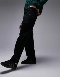 Topman Relaxed Cargo Trousers In