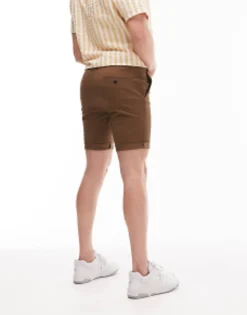 Topman Skinny Chino Short In