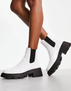 Topshop Bella Chunky Chelsea Boot In