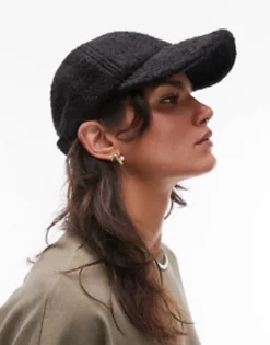 Topshop Carly Soft Touch Cap In