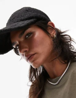 Topshop Carly Soft Touch Cap In