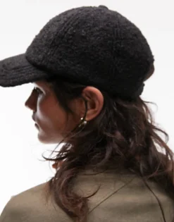 Topshop Carly Soft Touch Cap In