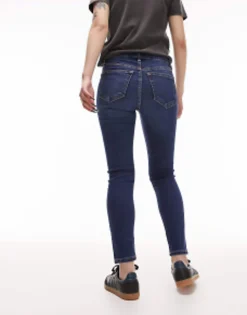 Topshop Petite Jamie Jeans In Rich