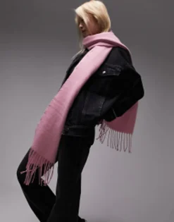 Topshop Sofia Supersoft Wide Scarf In