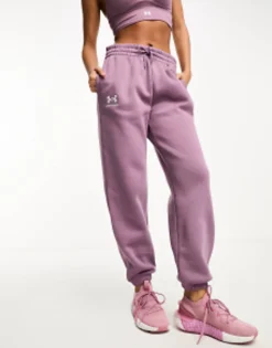 Under Armour Essential Fleece Joggers In