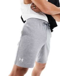 Under Armour Rival Fleece Shorts In