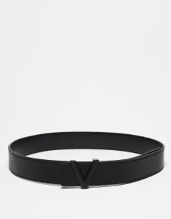 Valentino Bags Amaretto Belt In With Tonal V Logo