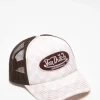 Von Dutch Tampa Trucker Cap In Checkerboard Print - Exclusive To Asos
